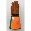 National Safety Apparel - Kunz Glove Primary Voltage Leather Glove Protector, , SZ 10, Cowhide Leather, Red Buffed 1007-6BC-10